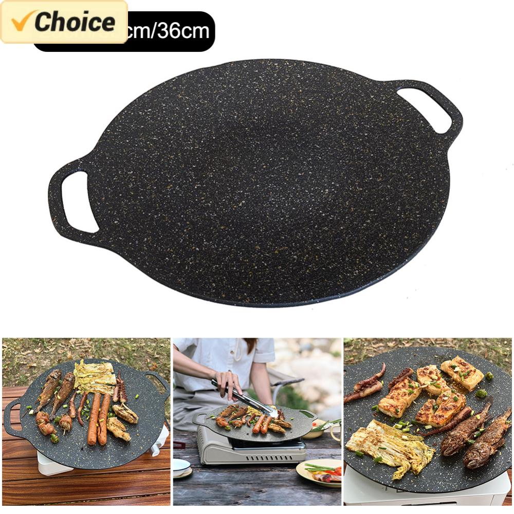 Outdoor Grill Pan Korean Roast - đánh giá và giá Outdoor Camping Griddle