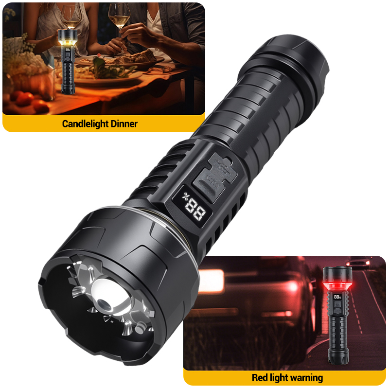 COB LED Flashlight Rechargeabl - đánh giá và giá Outdoor Camping Lamp