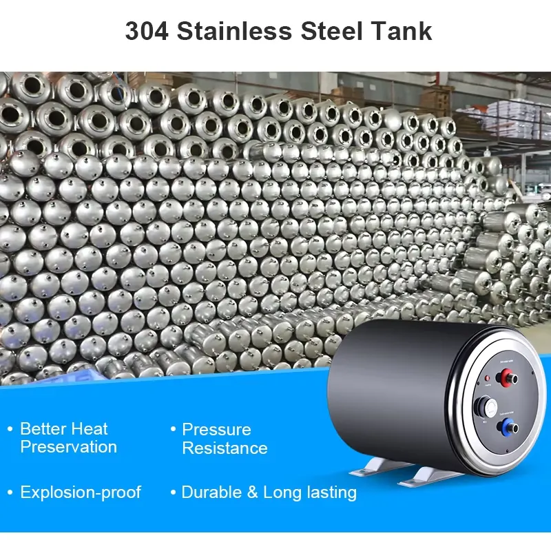 304 Stainless Steel Electric W - đánh giá và giá Outdoor Camping Hot Water Heater