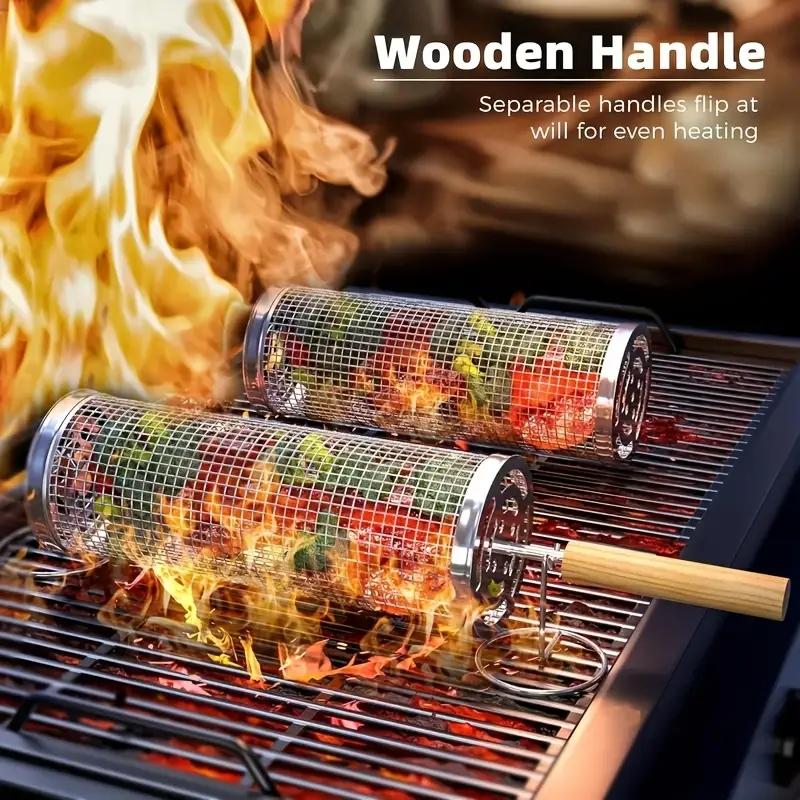 Stainless Steel BBQ Grill Bask - đánh giá và giá Outdoor Camping Grill