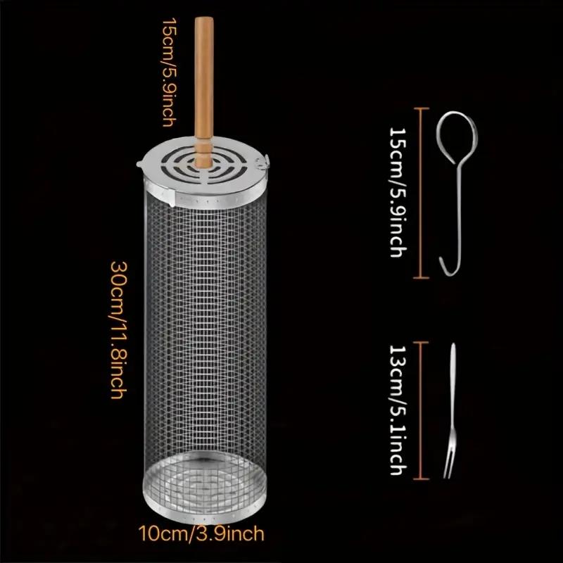 Stainless Steel BBQ Grill Bask - đánh giá và giá Outdoor Camping Grill