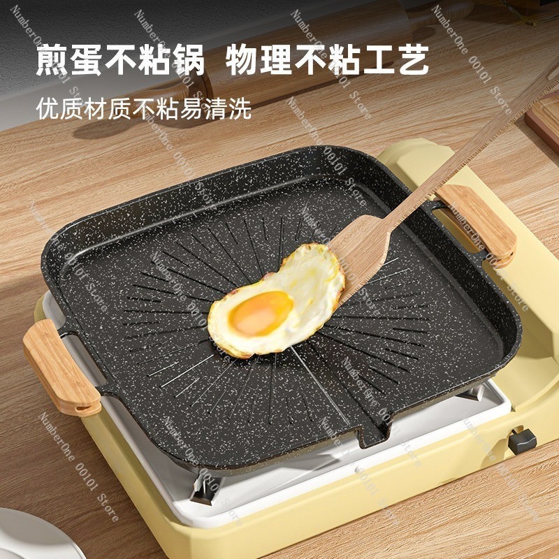 Outdoor Maifan Stone BBQ Grill - đánh giá và giá Outdoor Camping Griddle
