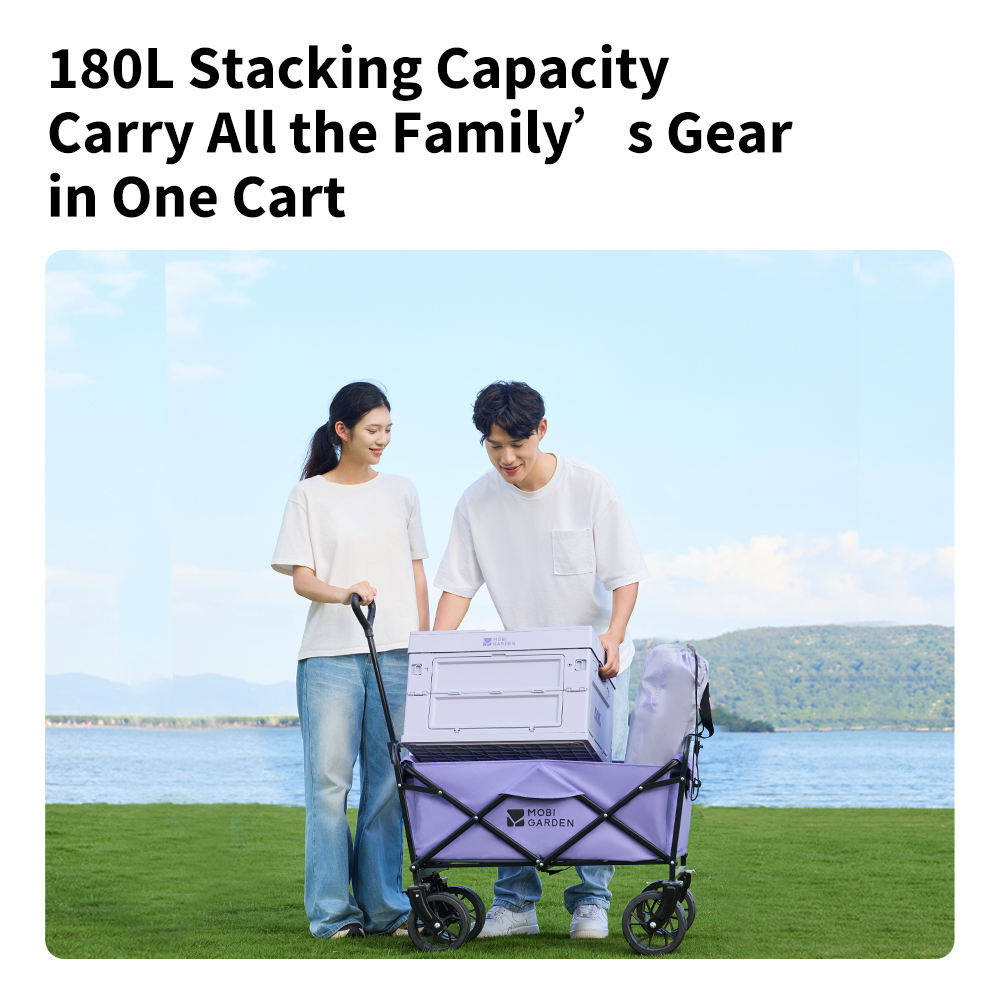 Mobi Garden Foldable Four-Whee - đánh giá và giá Outdoor Camping Vehicle Wagon