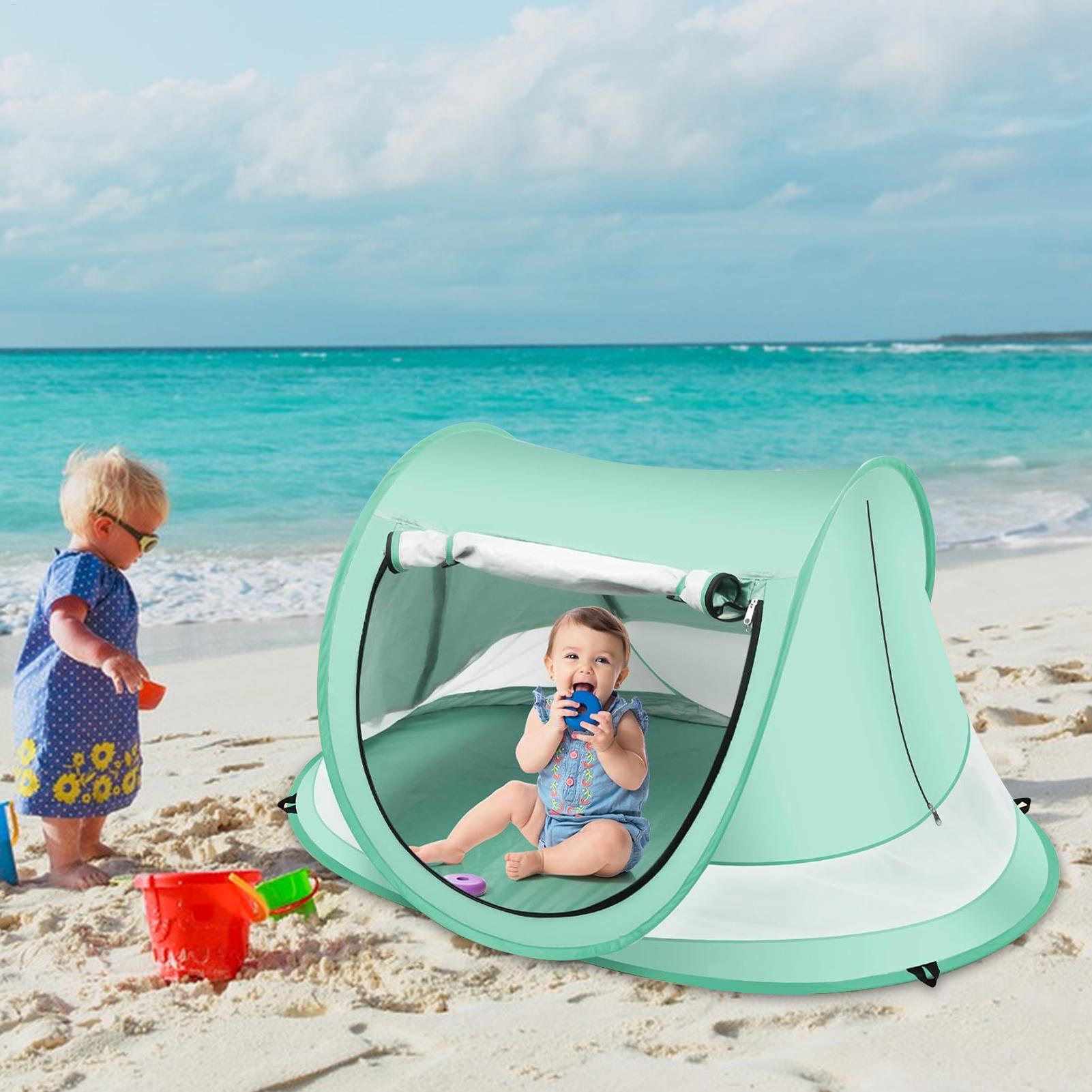Kids Beach Tent UPF 50 Childre - đánh giá và giá Outdoor Camping Games For Kids