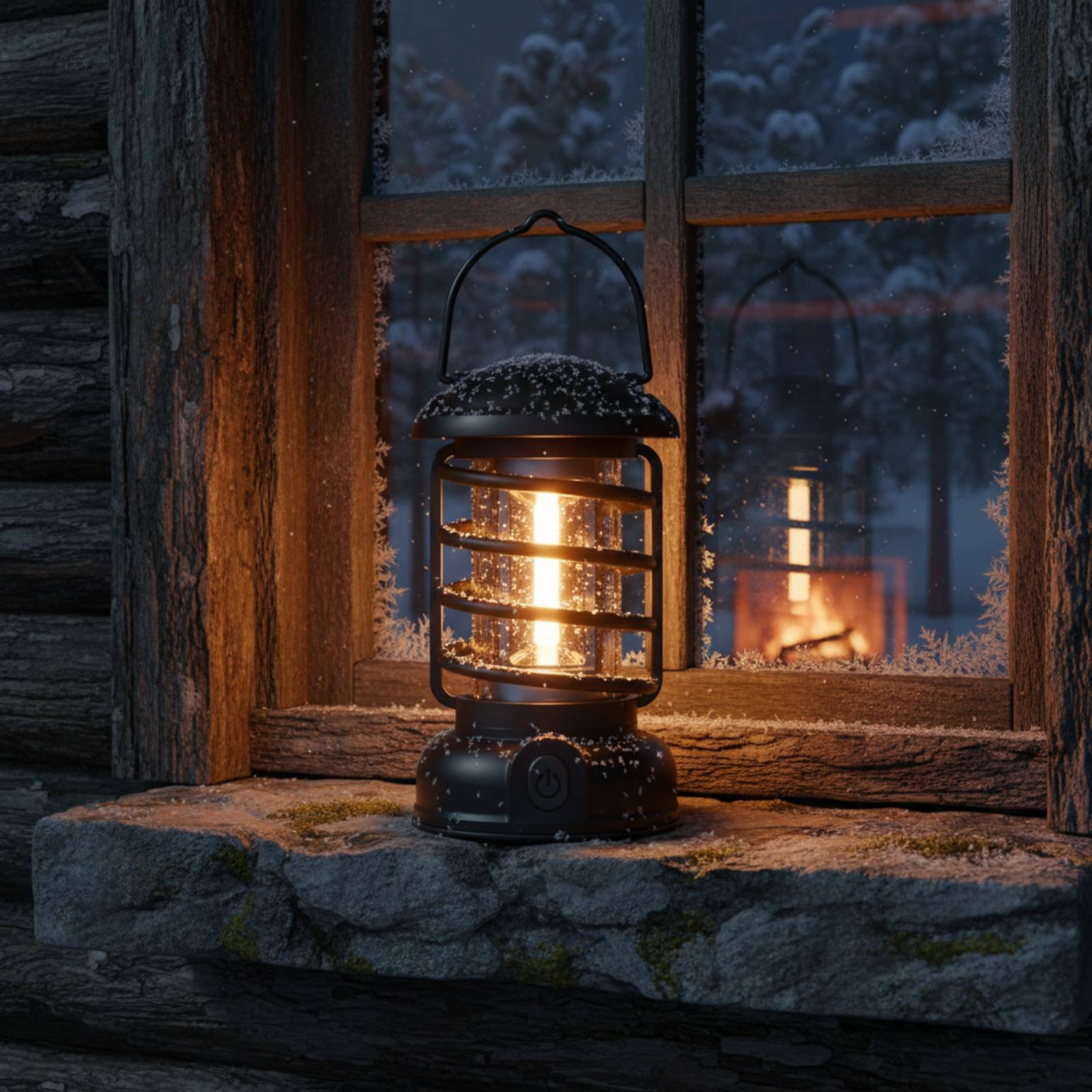 Retro Camping Lantern Two-Way  - đánh giá và giá Outdoor Camping Lamp