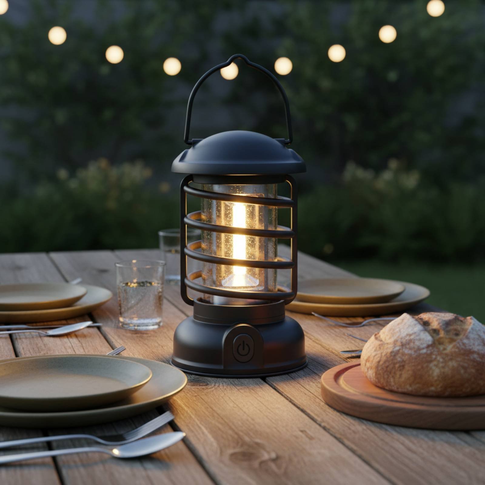 Retro Camping Lantern Two-Way  - đánh giá và giá Outdoor Camping Lamp