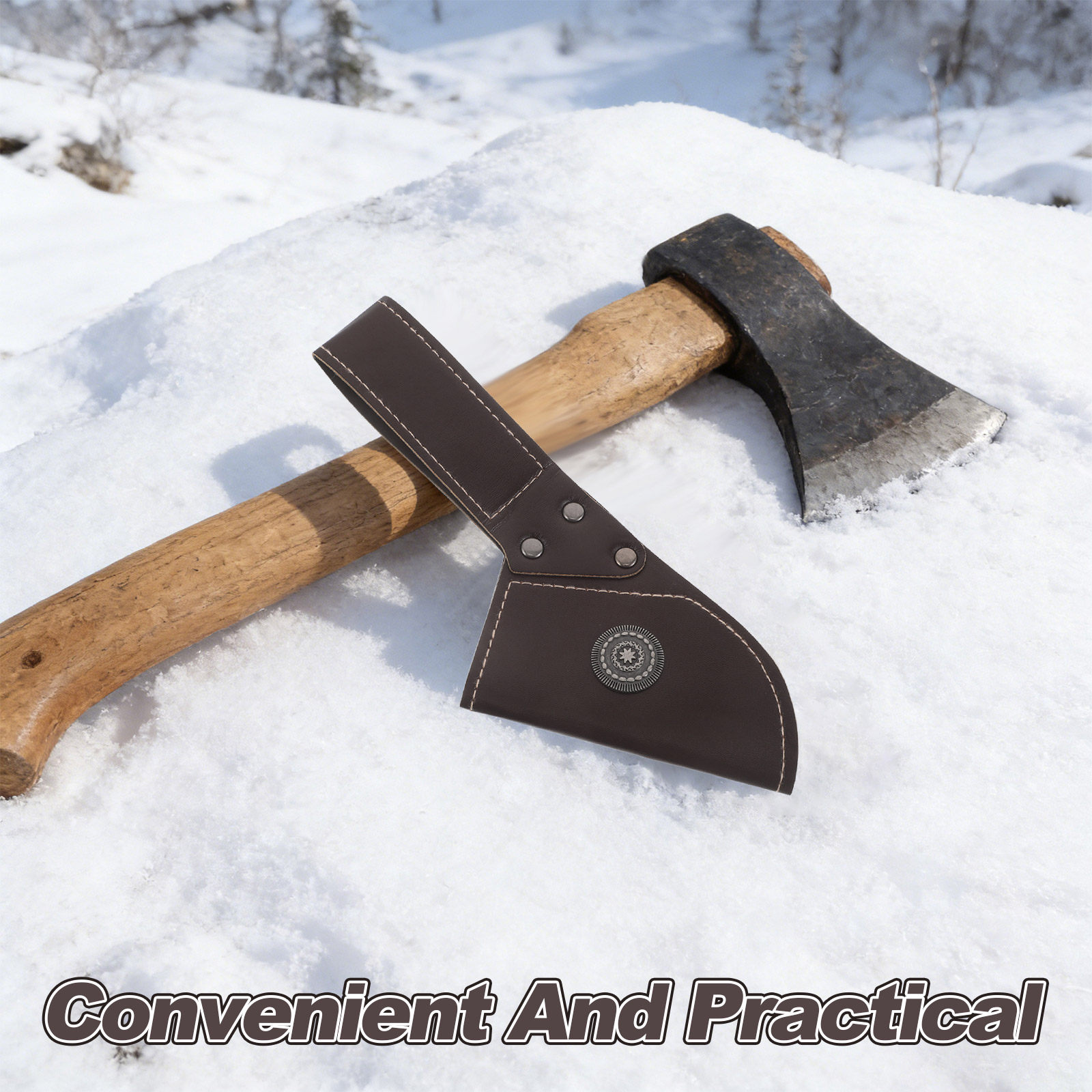 Hatchet Sheath Axe Head Cover  - đánh giá và giá Camp Axe Hatchet