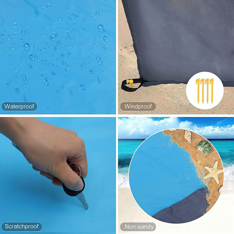 New outdoor camping beach mat, - đánh giá và giá Outdoor Camping Rug Waterproof