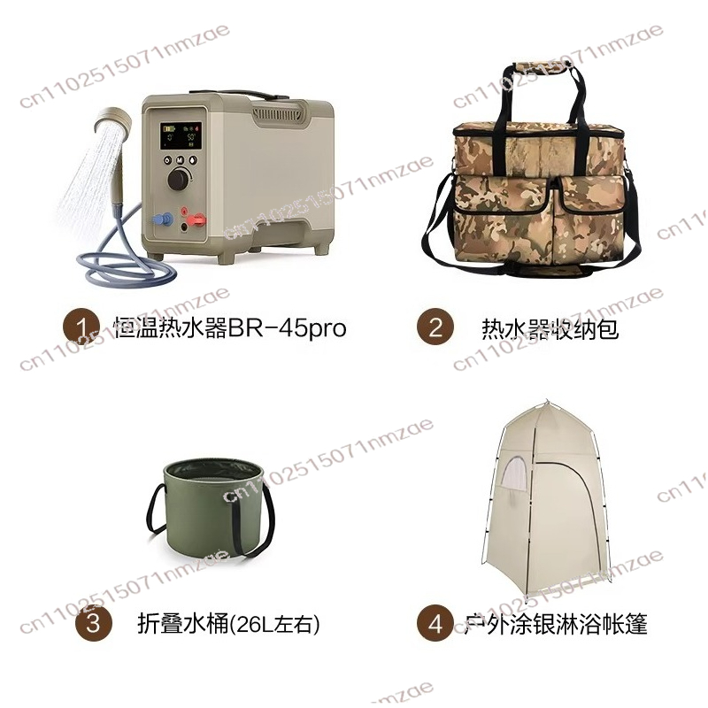 Outdoor Thermostatic Water Hea - đánh giá và giá Outdoor Camping Hot Water Heater