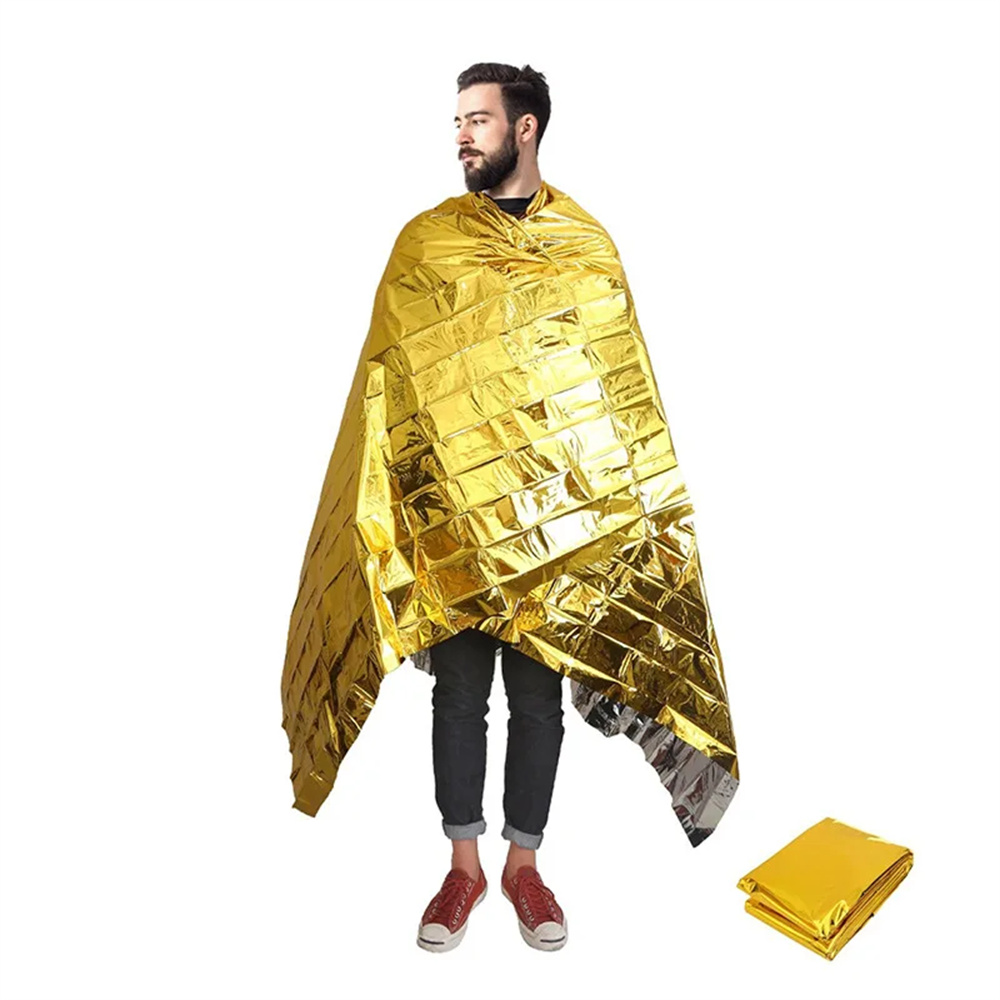 5Pcs Emergency Thermal Blanket - đánh giá và giá Outdoor Camping Rug Waterproof