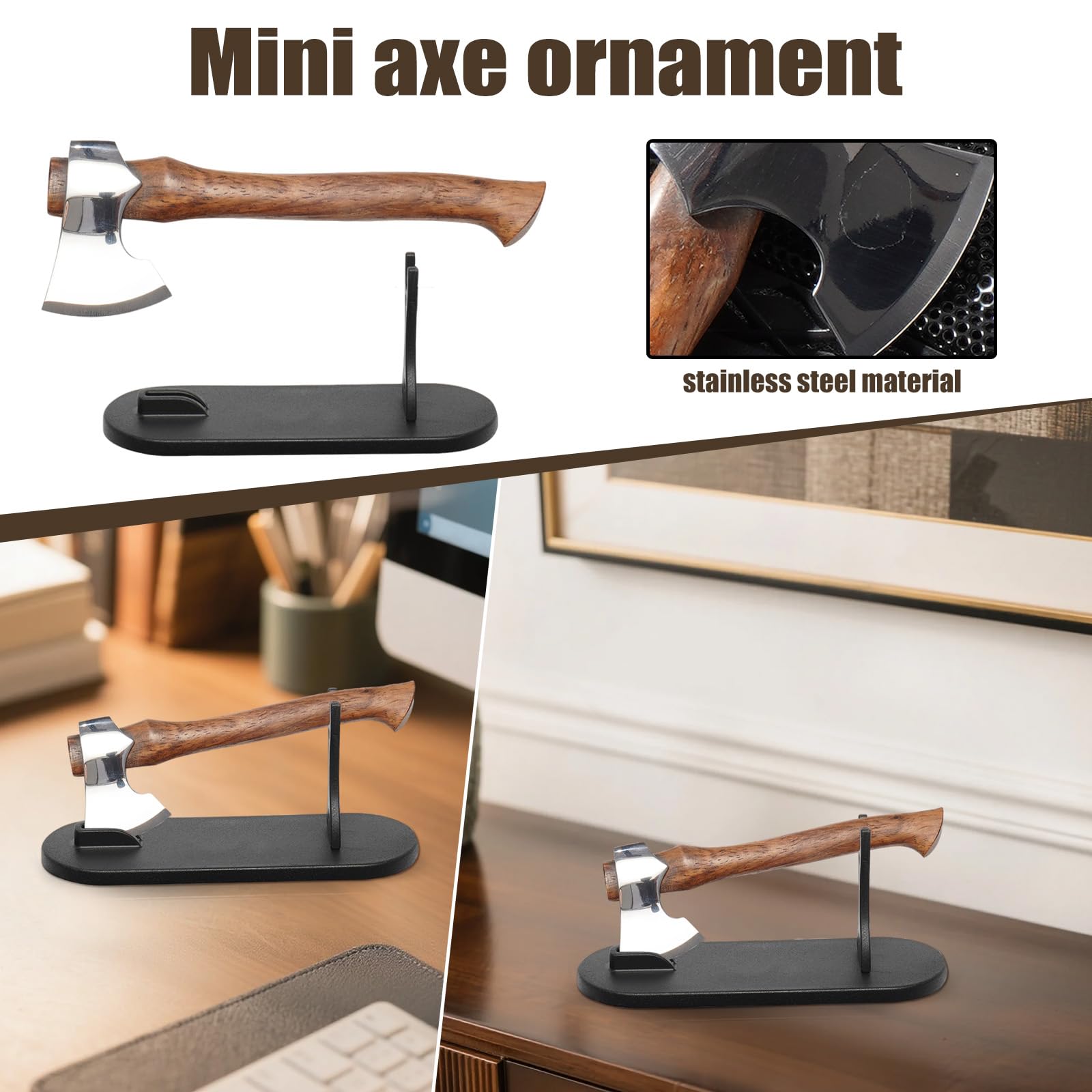 Mini Axe Stainless Steel Campi - đánh giá và giá Camp Axe Hatchet
