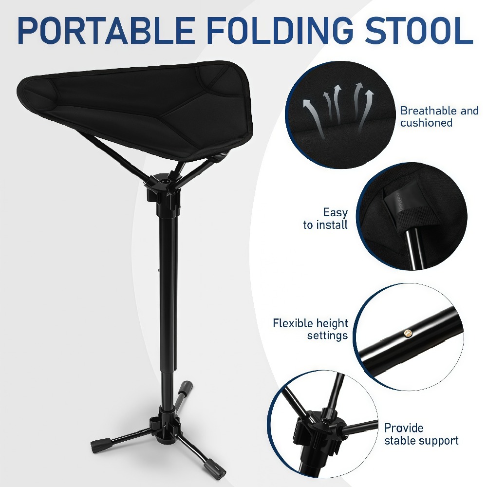 Portable Folding Chair 3 Gear  - đánh giá và giá Outdoor Camping Loveseat