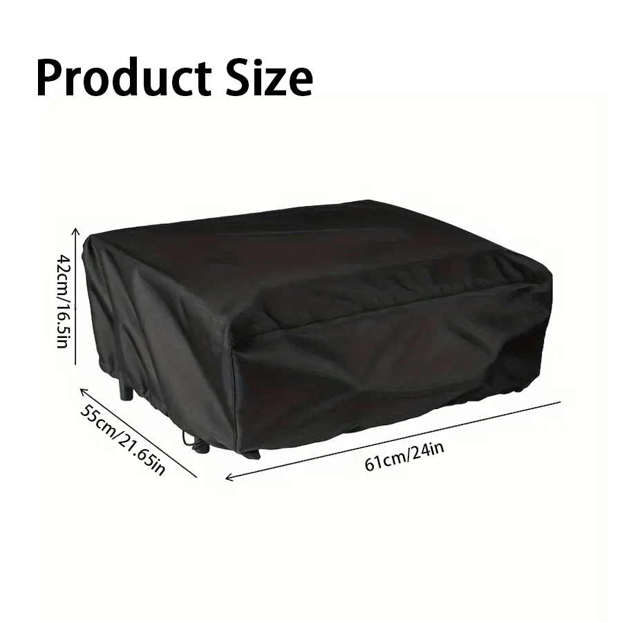 1pc Black Oven Protective Cove - đánh giá và giá Outdoor Camping Grill