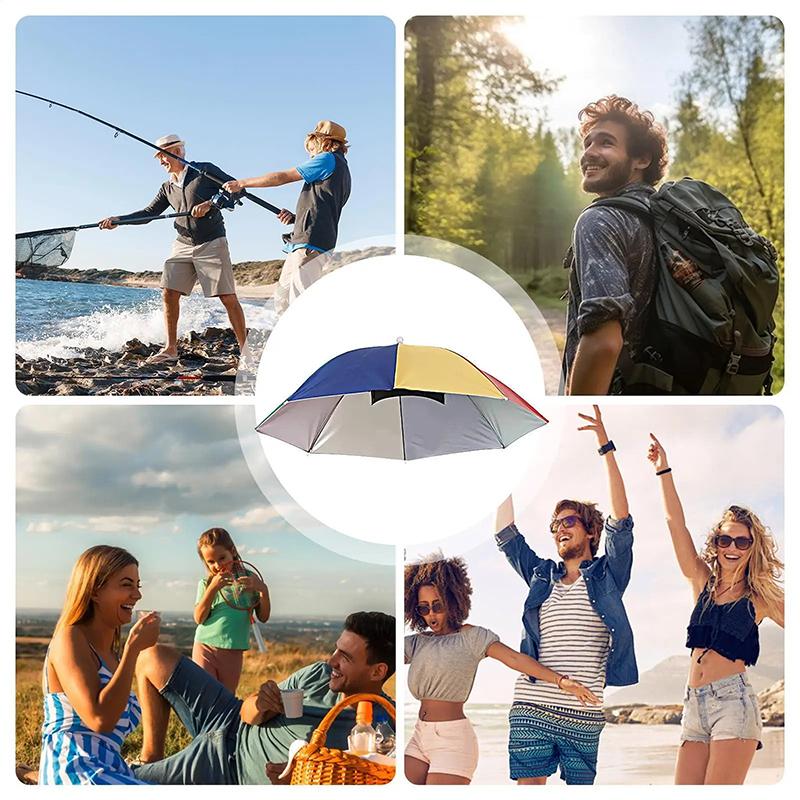 Foldable Head Wear Umbrella Ha - đánh giá và giá Outdoor Camping Activities For Adults