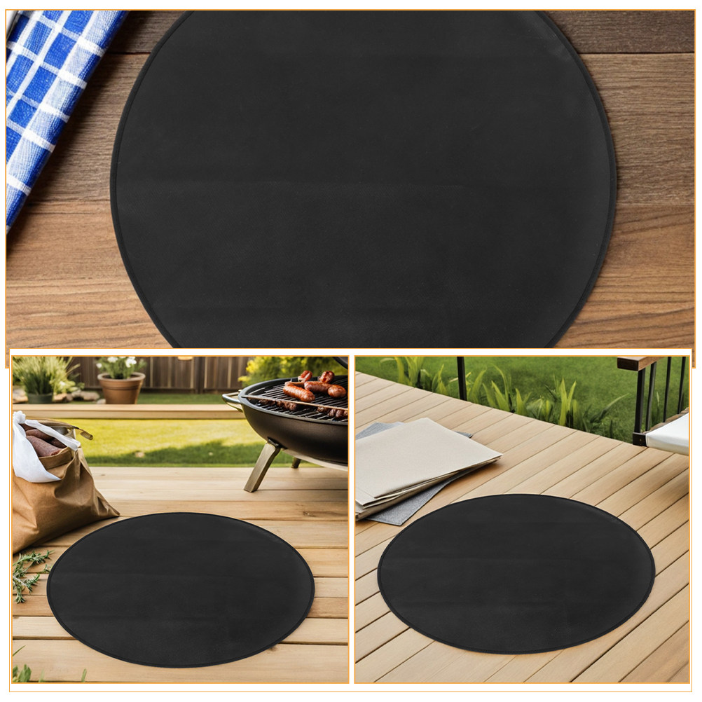 Round Fireproof Bbq Mat Heat R - đánh giá và giá Outdoor Camping Grill
