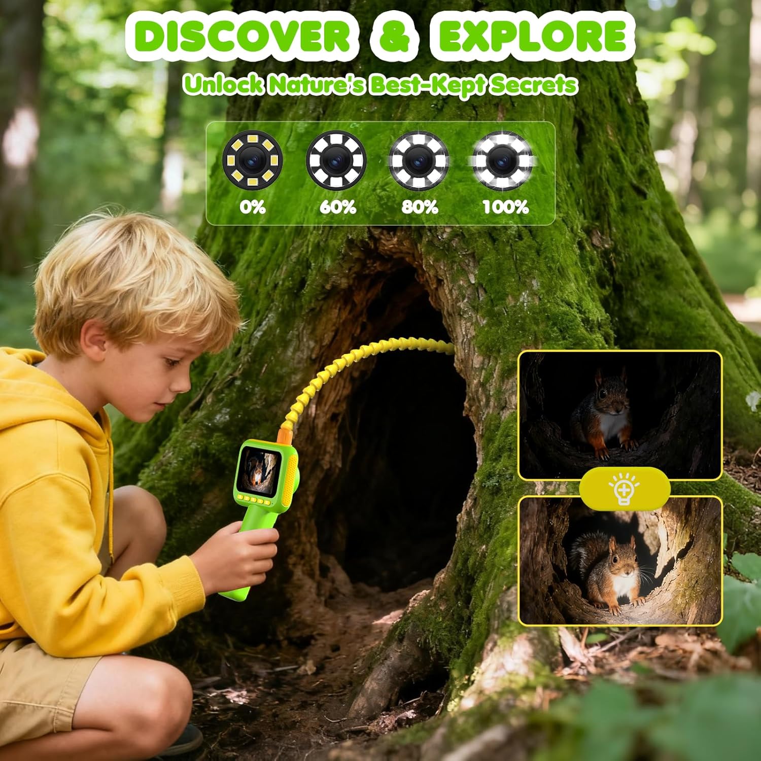 Endoscope for Kids, Borescope  - đánh giá và giá Outdoor Camping For Kids