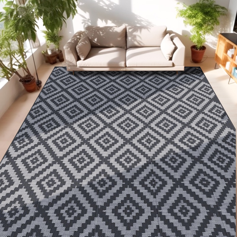 (5x8, 6x9, 9x12, 9x18) Outdoor - đánh giá và giá Outdoor Camping Rugs 9X18