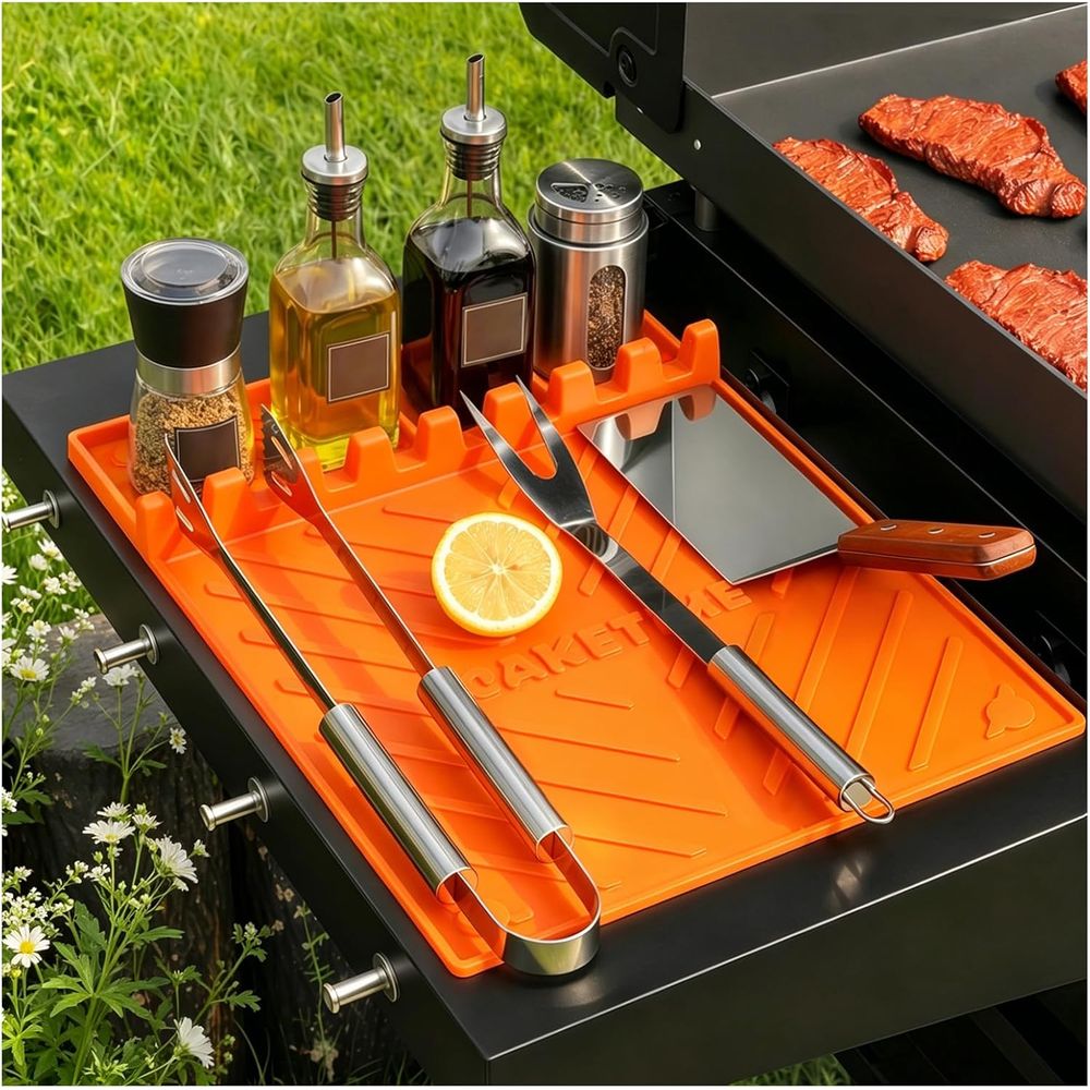 Silicone Grill Mats or Griddle - đánh giá và giá Outdoor Camping Grill