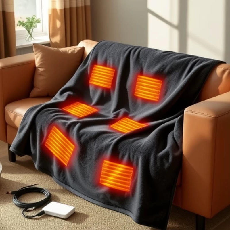 2025 NewUSB Heated Shawl Blank - đánh giá và giá Outdoor Camping Heated Blanket