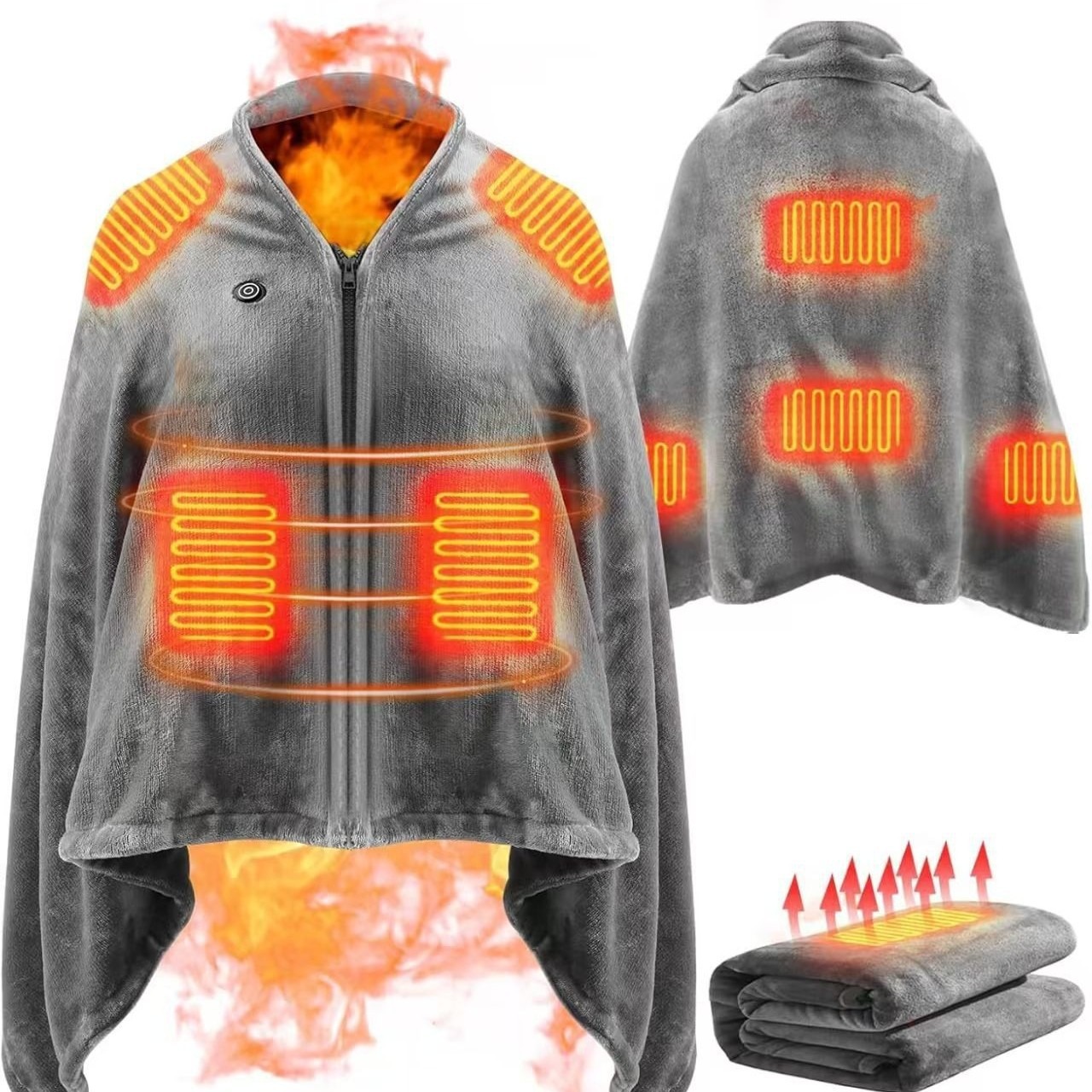 2025 NewUSB Heated Shawl Blank - đánh giá và giá Outdoor Camping Heated Blanket