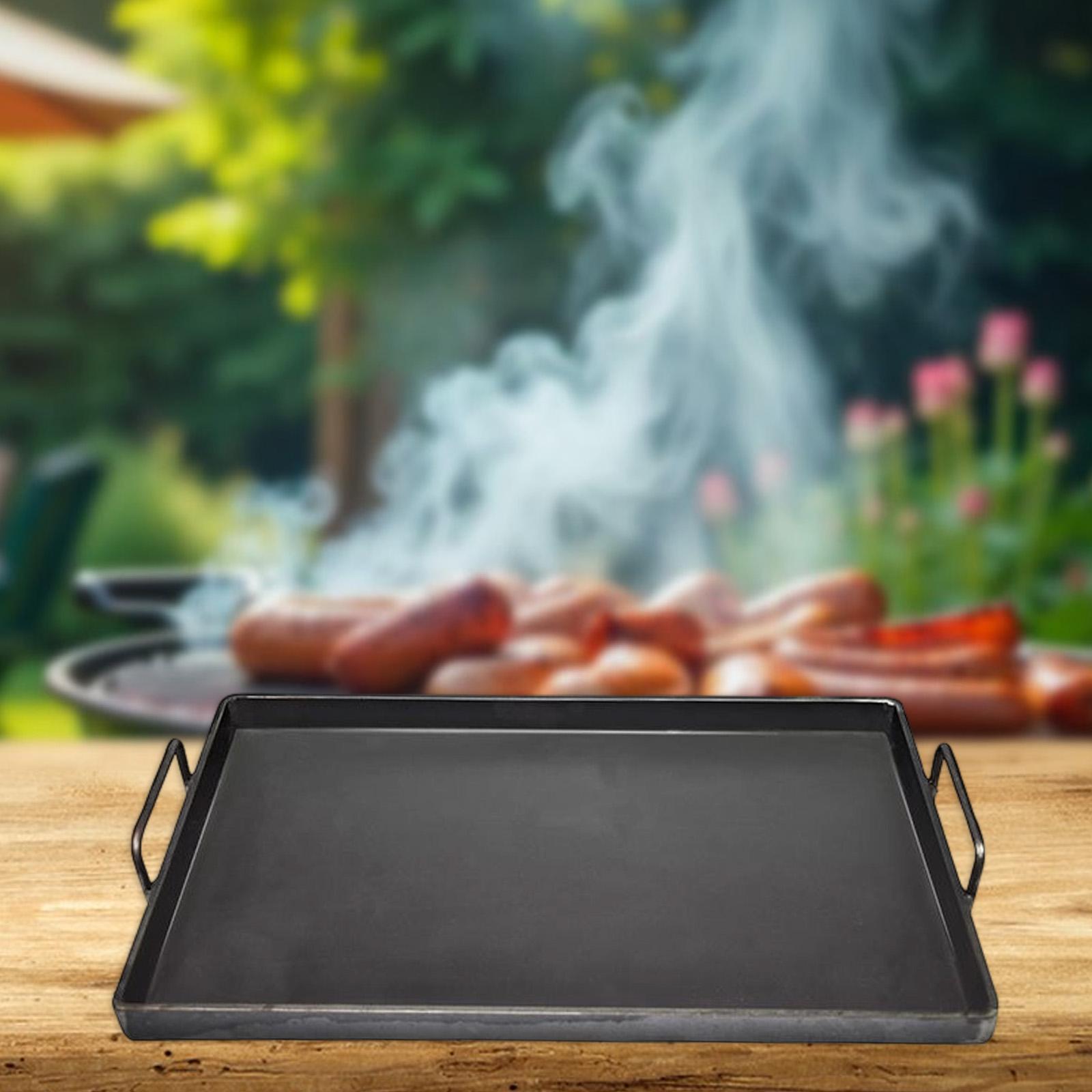 1 Pc Cast Iron Cooking Griddle - đánh giá và giá Outdoor Camping Griddle