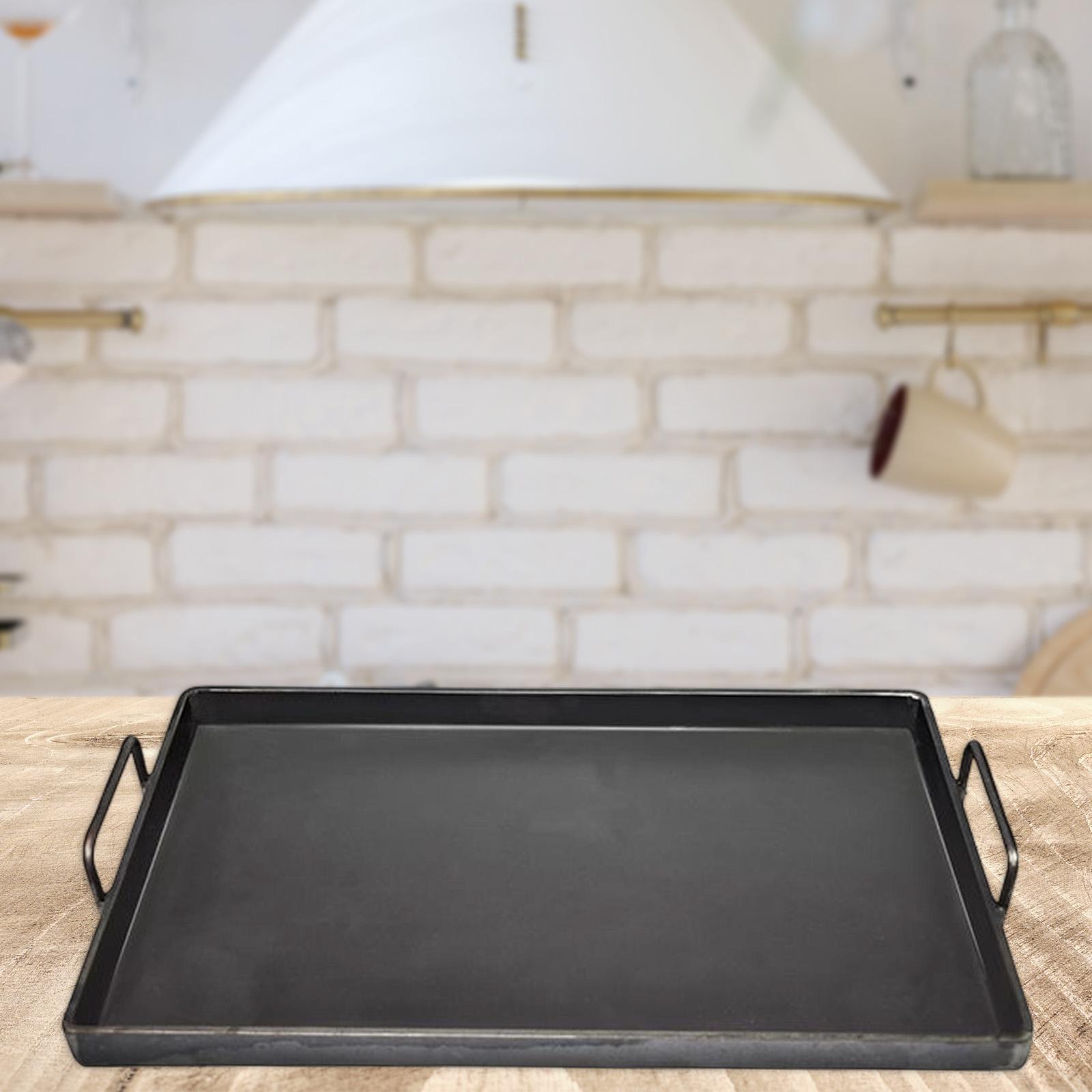 1 Pc Cast Iron Cooking Griddle - đánh giá và giá Outdoor Camping Griddle