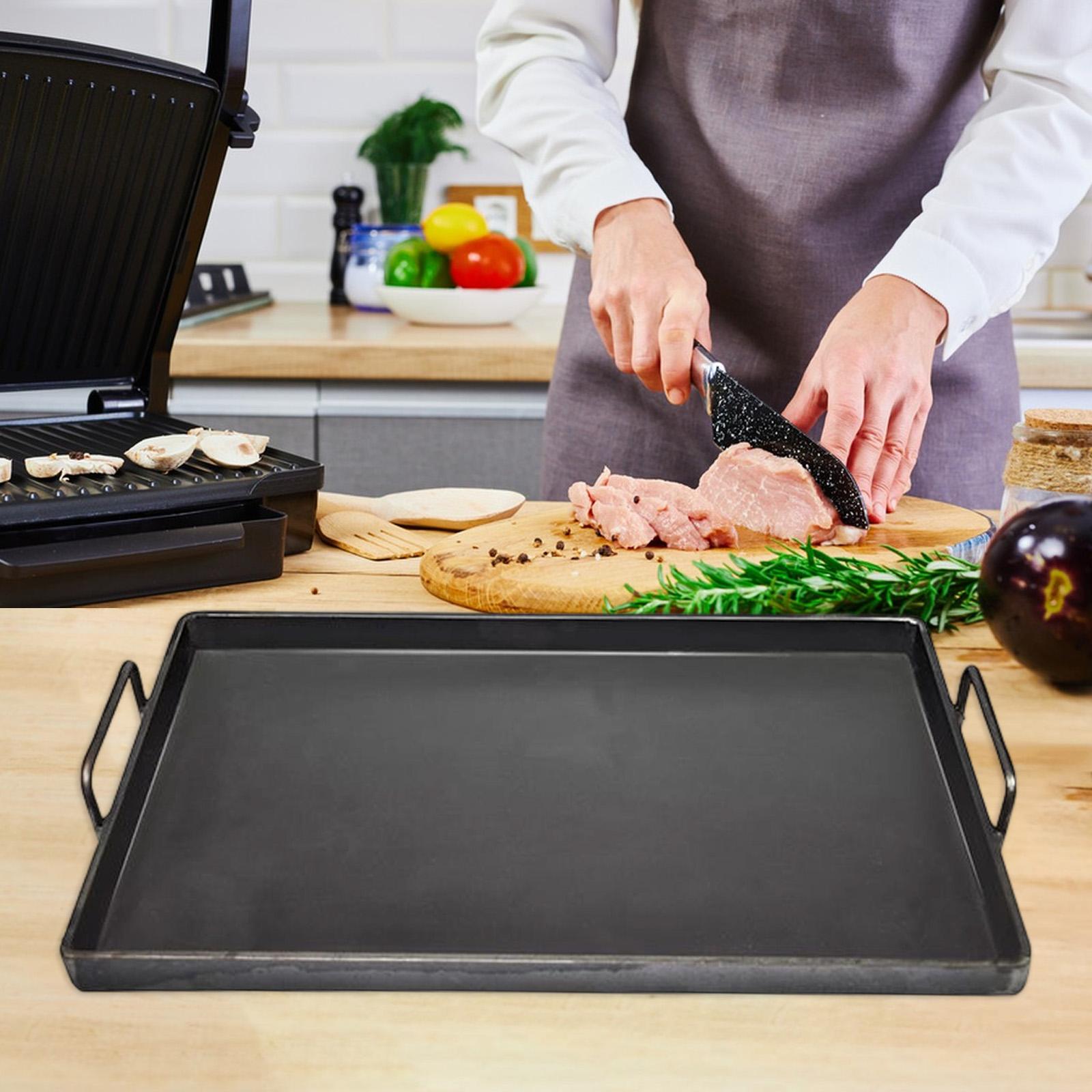 1 Pc Cast Iron Cooking Griddle - đánh giá và giá Outdoor Camping Griddle