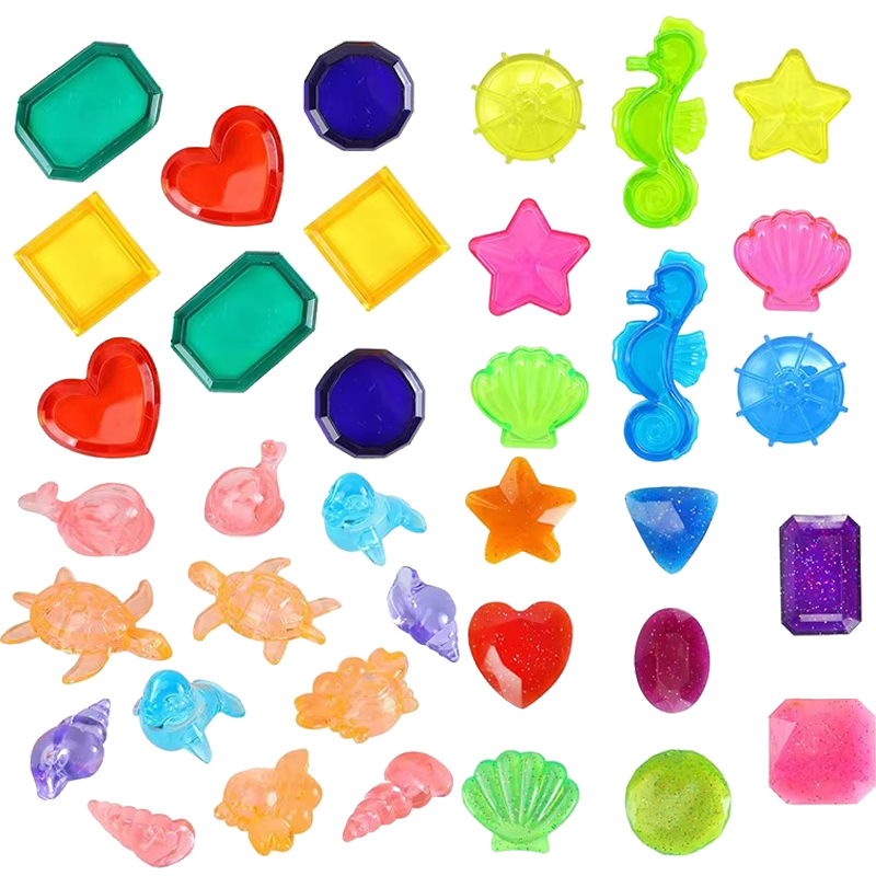 Children Colored Plastic Gem T - đánh giá và giá Outdoor Camping Games For Kids