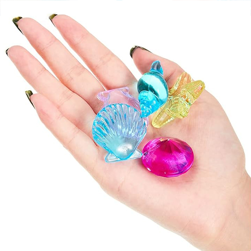 Children Colored Plastic Gem T - đánh giá và giá Outdoor Camping Games For Kids