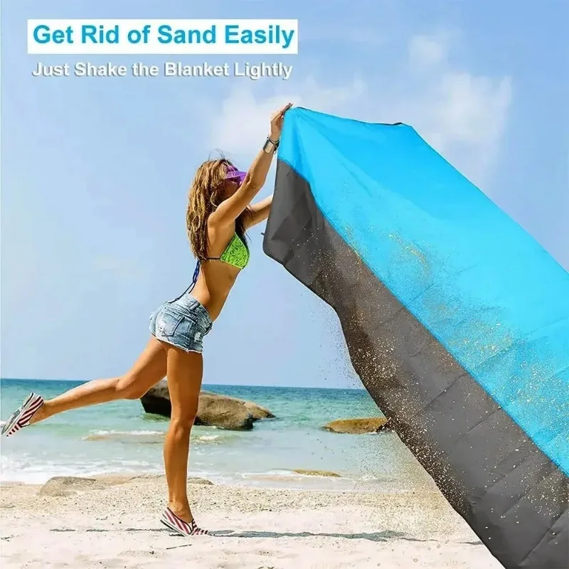 200*210cm Sandproof Beach Blan - đánh giá và giá Outdoor Camping Rug Waterproof