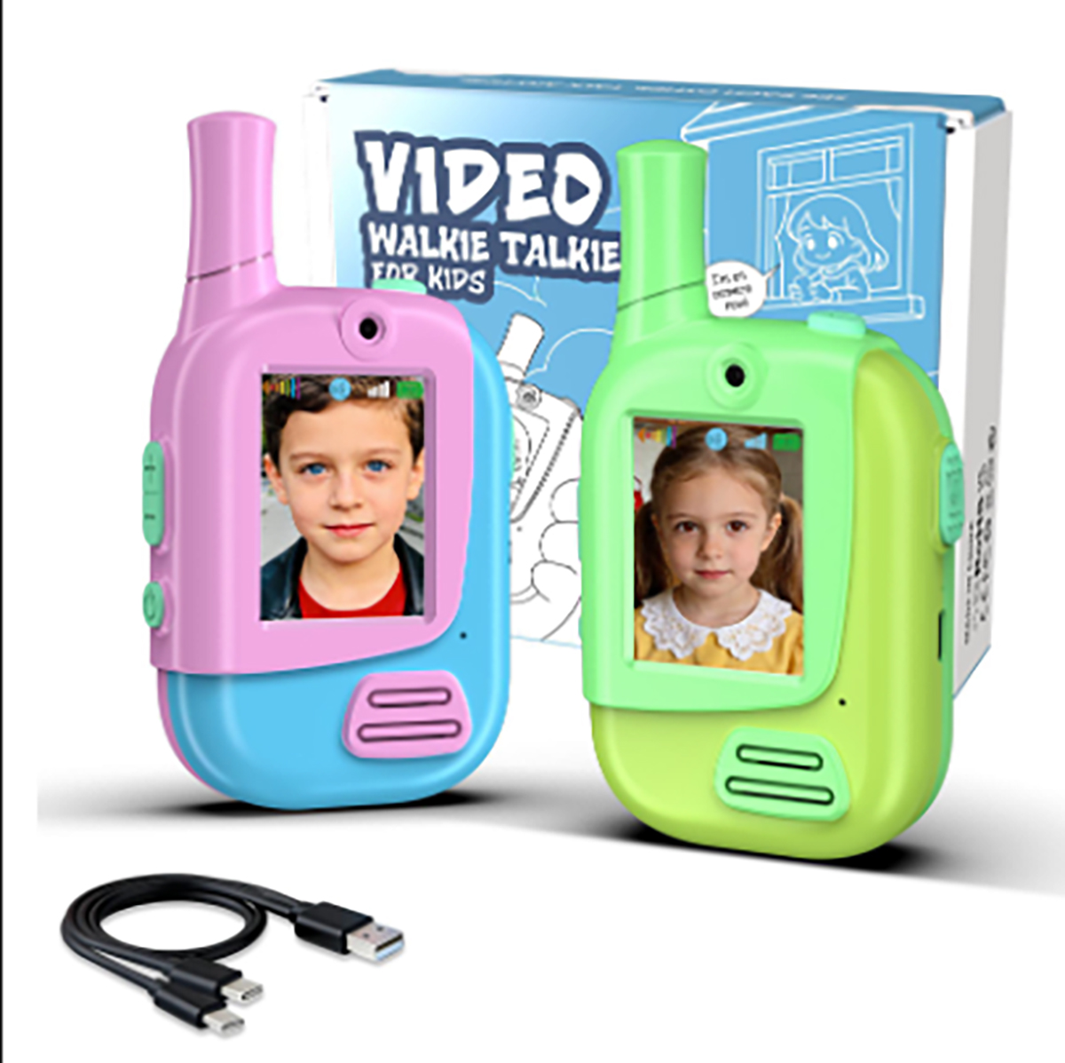 2 Pack Rechargeable Kids Video - đánh giá và giá Outdoor Camping Games For Kids