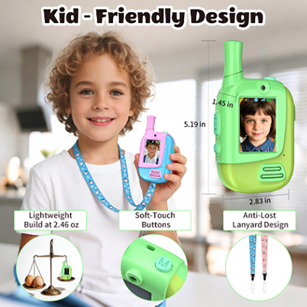 2 Pack Rechargeable Kids Video - đánh giá và giá Outdoor Camping Games For Kids