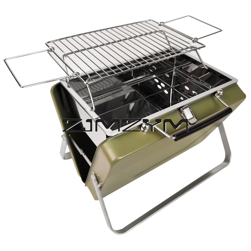Foldable Barbecue Grill Adjust - đánh giá và giá Outdoor Camping Griddle