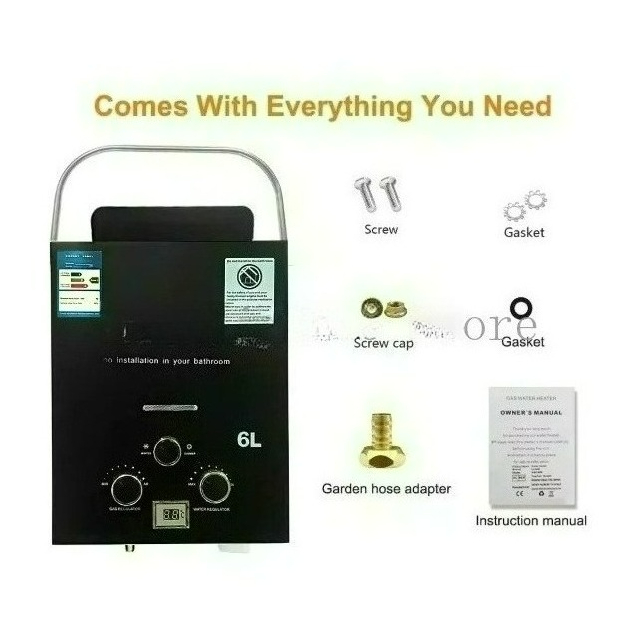 Propane LPG  Gas Tankless Wate - đánh giá và giá Outdoor Camping Hot Water Heater