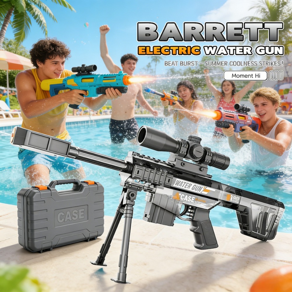 Electric Automatic Sniper Wate - đánh giá và giá Outdoor Camping Games For Kids