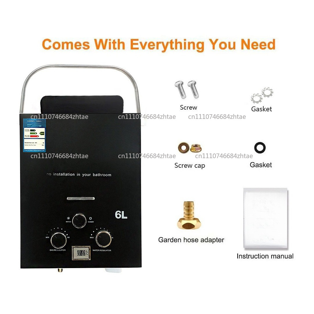 Propane LPG  Gas Tankless Wate - đánh giá và giá Outdoor Camping Hot Water Heater