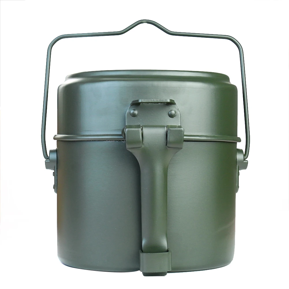 Portable Alloy Pot and Bowl Lu - đánh giá và giá Outdoor Camping Kitchen Set