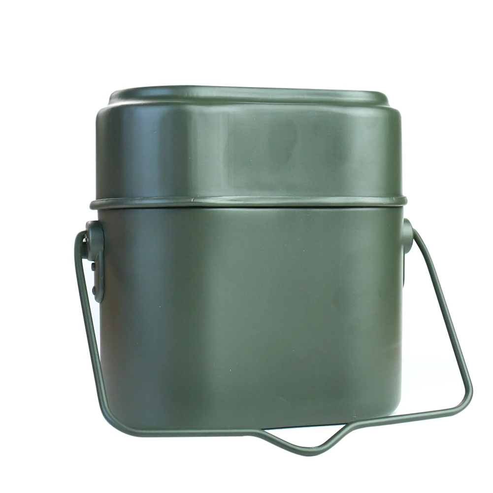 Portable Alloy Pot and Bowl Lu - đánh giá và giá Outdoor Camping Kitchen Set